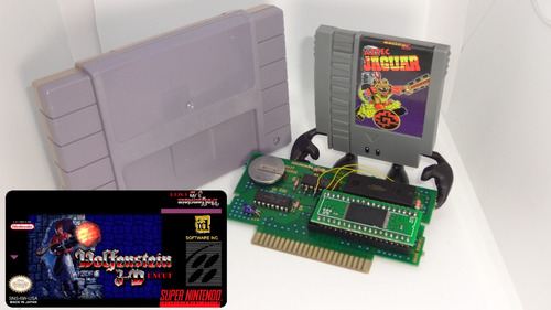 Wolfenstein 3d Uncut Snes ( Repro & Hack )