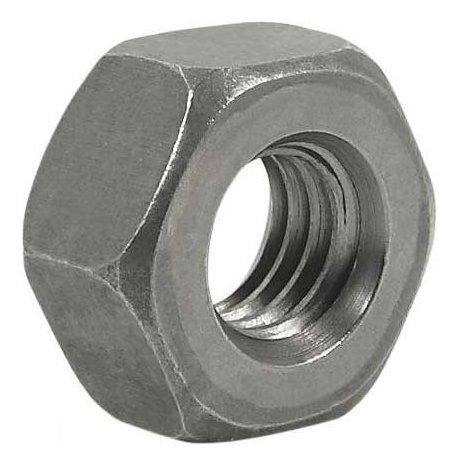 Porca Sextavada Esquerda Ma 12 - 1.75 Chave 19 Aço Classe 8.