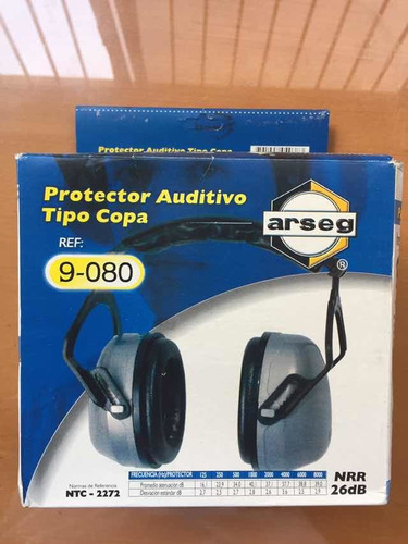 Protector Auditivo Arseg 9-080 Tipo Copa