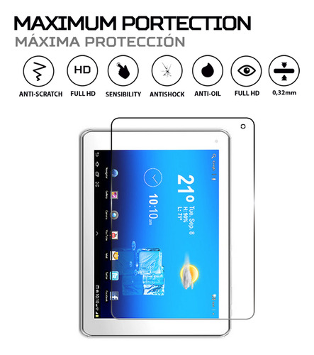 Protector Mica Pantalla Para Tablet Woxter Nimbus 97 Q