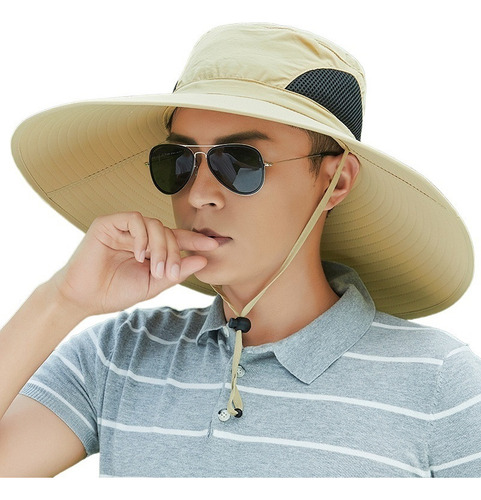 Sombrero Parasol Transpirable Pesca Protección Solar Hombres