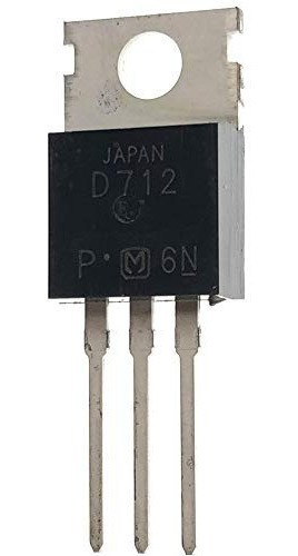 Transistor 2sd712 2s D712 100v 4a