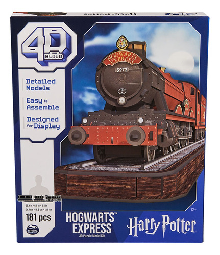 Harry Potter Tren Hogwarts Puzzle 4d Int 29944 Spin Master