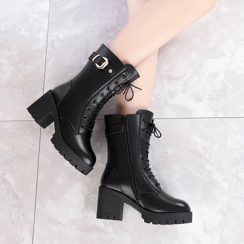 / Botines Botas Urbanas Mujer Dama Plataforma Chunky,calie