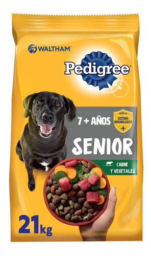 Pedigree Alimento Seco Para Perro Adulto Mayor +7 Años 21kg