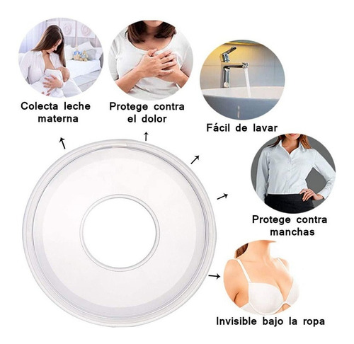 Imagen 7 de 9 de Conchas Recolectoras De Leche Materna