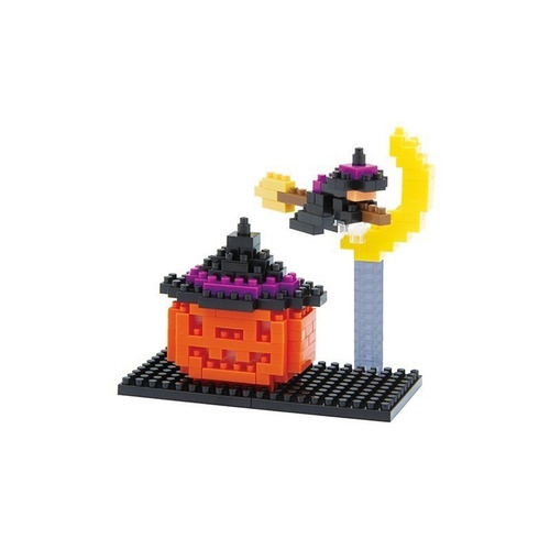 Calabaza De Halloween Jack-o-lantern - Nanoblock 