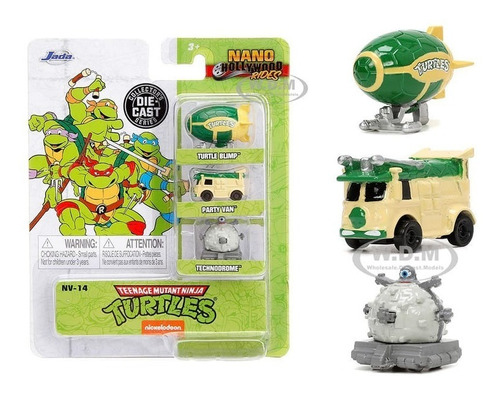 Jada Nano - Tortugas Ninja Nv-14 / Set 3 