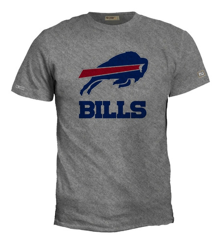 Camiseta Estampada Buffalo Bills Logo Hombre Irk