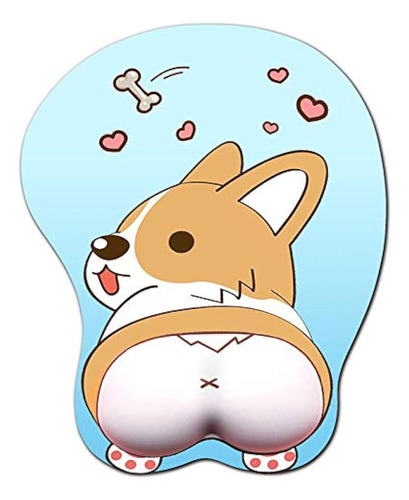 Anime 3d Mouse Pad Ergonómico Gel Juego Alfombrilla De Mouse