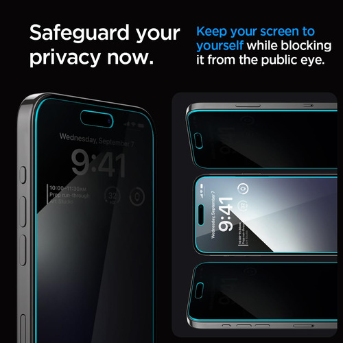 Spigen Protector De Pantalla Templado iPhone 15 Pro Max