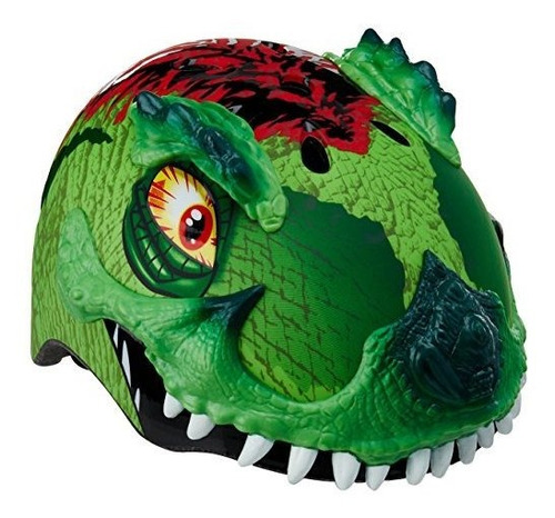 Raskullz Boy 's T-rex Awesome 5 + Kids/youth  Casco De Cicl