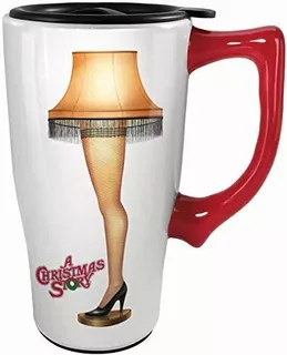 Spoontiques 12815 A Christmas Story Leg Lamp Taza De Viaje D