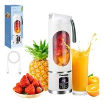 Comprar Vanance Licuadoras Portátil Profesional 450ml Velocidades Blender 12 Cuchilla Licuadora Portatiles Vida Sana Licuadoras Vaso Recargable Color Blanco
