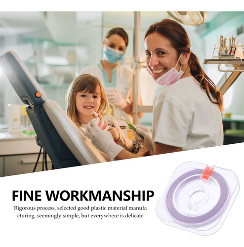 Fita Abrasiva De Polimento De Fio Dental E Branqueamento
