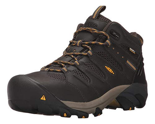 Keen Utility Men&#39;s Lansing Mid Height Steel Toe Waterpr.