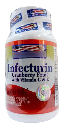 Infecturin Cranberry Concentrate 100 Mg W/ Vitamin 60caps