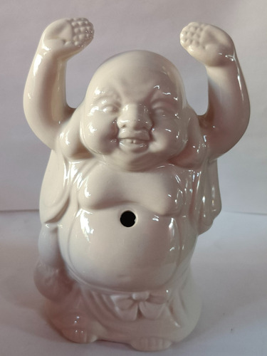 Vaso De Coleccion Porcelana En Forma De Buda Oriental Retro (Usado)