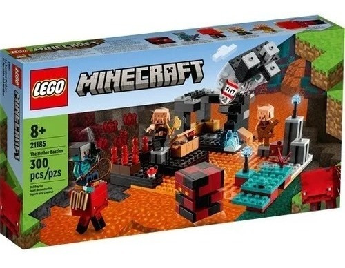 Kit Lego Minecraft El Bastión Del Nether 21185 300 Piezas