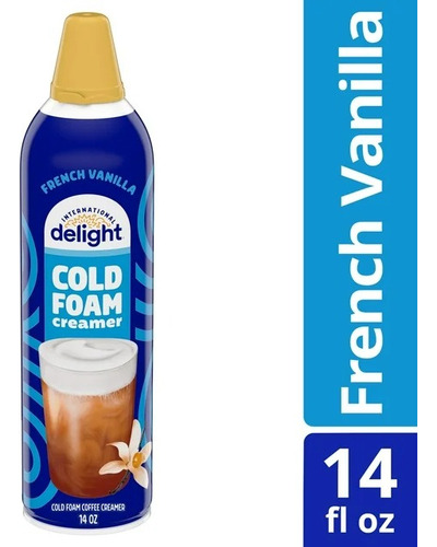 Cold Foam Crema Para Café Int'l Delight French Vanilla 396g