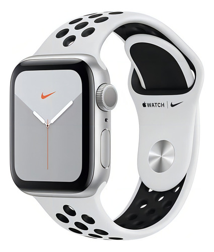 Apple Watch Series 5 Nike (gps) 40 Mm A2092 Prata/preto