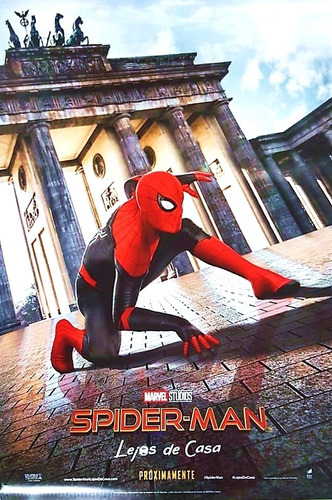 Poster Original De Cine Spider Man Spiderverse Spiderman