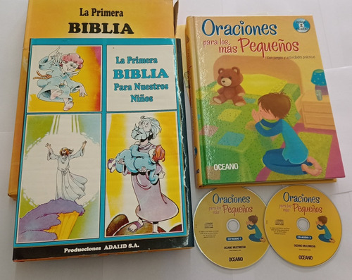 Biblia Infantil+ Oraciones Para Los Más Pequeños 