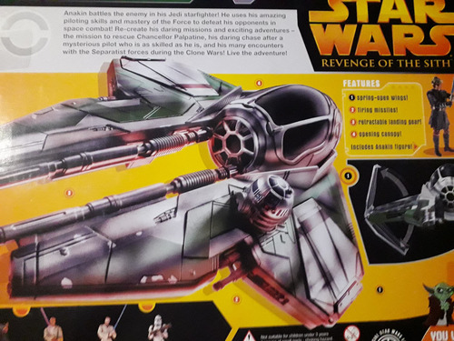 Anakin Jedi Starfighter Star Wars (Usado)