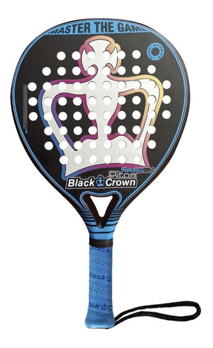 Pala Raqueta De Padel Black Crown Nakano 15k