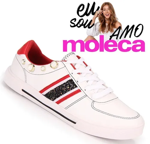 Tenis moleca cheap perola
