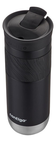 Copo Térmico Byron Contigo Preto 591ml Conserva Quente Frio