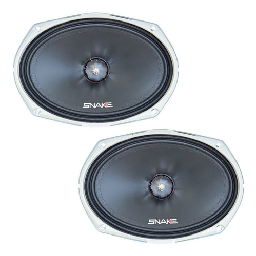 Par Alto Falante Snake Pro 6x9  Esv 200 200w Rms 4 Ohms