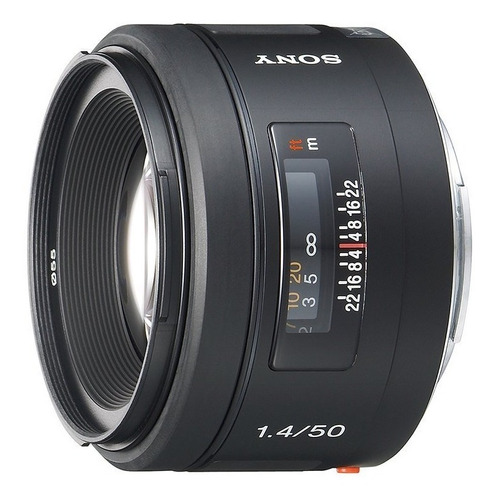 Lente Sony 50mm F/1.4 Lens For Sony Alpha Digital Slr
