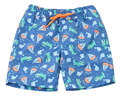 Traje De Baño Bebe Short Navy