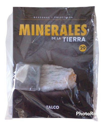Fascículo +  Minerales. Entrega N 29. Talco. 