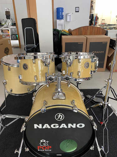 Bateria Nagano Garage Rock 10/12/14/14/20usada