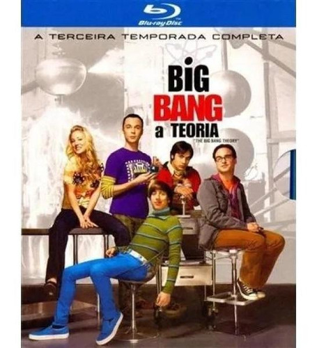 Big Bang A Teoria 3ª Temporada - Box Com 2 Blu-rays