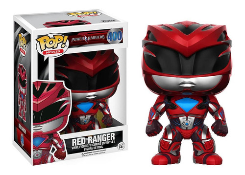 Figura Funko Pop! Movies Power Rangers Red Ranger #400 /u