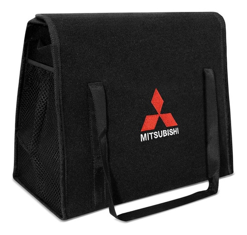 Bolsa Organizadora Porta Malas Mitsubishi Asx Eclipse Lancer Cor Preto