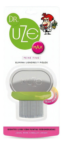 Dr Uze Max Peine Fino Elimina Liendres Y Piojos 1u