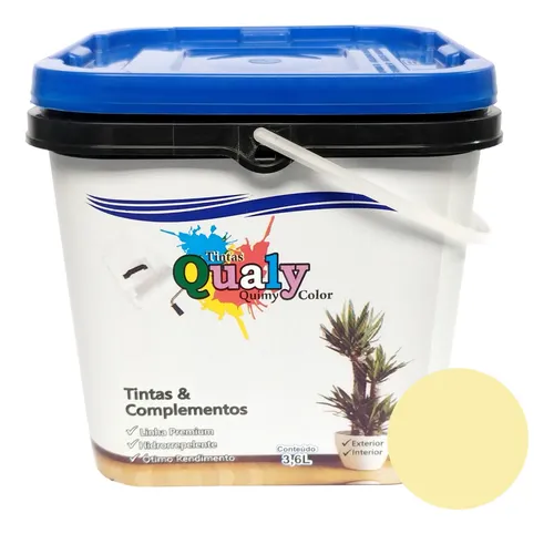 Tinta Latex Parede Interna Galão 3,6l Marfim Menor preço em Tinta Latex Parede Interna Galão 3,6l Marfim