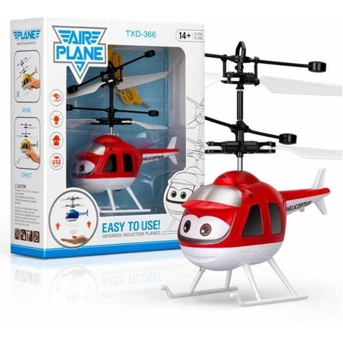Helicoptero Juguete Con Sensor Recargable, Volador, Infantil