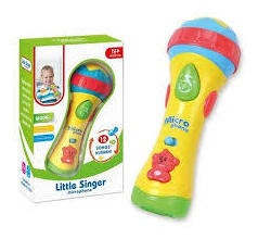Imagen 3 de 4 de Micrófono Para Niños/niñas 12 Sonidos/ Litte Singer