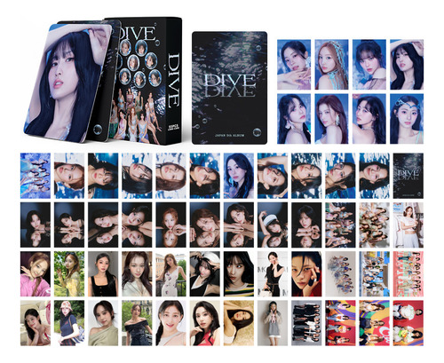 Twice-dive Album-55 Tarjetas Lomo Pequeñas+94 Pegatinas