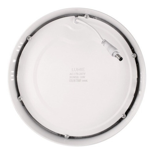 Plafon Led 18w Techo Aplicar Redondo Lampara Color Luz cálida