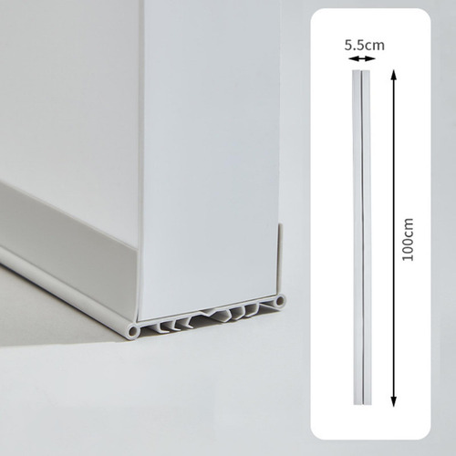Tira De Sellado De Ruido Para Puerta De Dormitorio, Gris