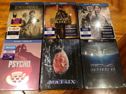 Bluray Nuevos Originales En Caja De Metal De Colección