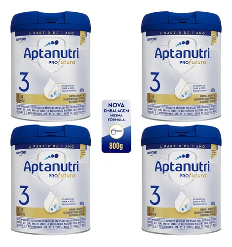 Aptanutri Profutura 3 800g - Danone (4 Unidades)