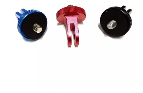 Soporte (adaptador) Tornillo 1/4 A Montura Gopro (metálico)