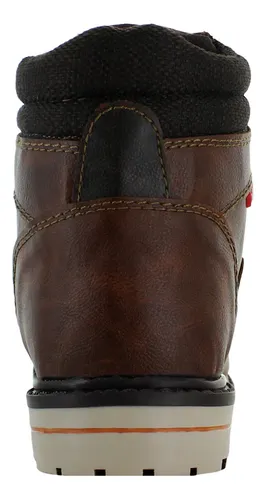 Luar Bota Militar Confort Moda Tactopiel Cafe Hombre 82149 589